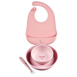 SET 4PZ PAPPA ROSA C/BAVAGLI