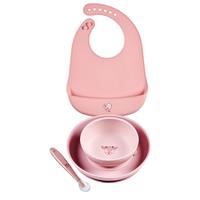 SET 4PZ PAPPA ROSA C/BAVAGLI