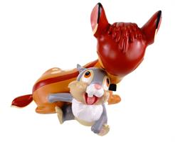 STATUA GIARD.BAMBI E TAMBURI