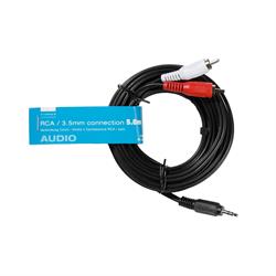 CAVO AUDIO JACK 3,5 MM A 2 R