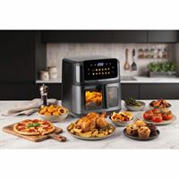 AIR FRYER+GRILL 10L BLACK ME