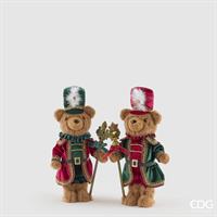 DECORO ORSO SOLDATINO H40 RE