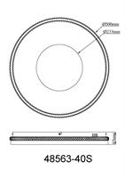 PLAF.MET.SABBIA SAT 40W