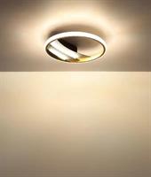 PLAF.MET.NERO SAT LED 40W