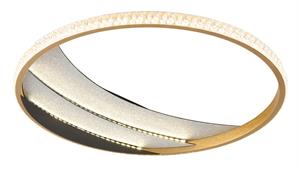 PLAF.MET.NERO SAT LED 24W