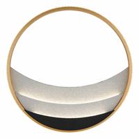 PLAF.MET.NERO SAT LED 24W