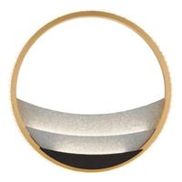 PLAF.MET.NERO SAT LED 12W