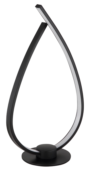 LAMP TAV MET BLK SAT 6W