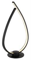 LAMP TAV MET BLK SAT 6W