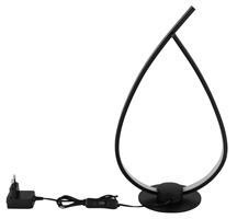 LAMP TAV MET BLK SAT 6W
