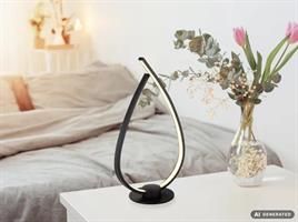 LAMP TAV MET BLK SAT 6W