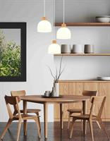 LAMP SOSPENS MET WHT 3XE27