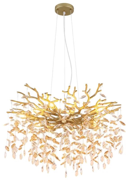 LAMP SOSPENS CANDELABRO MET