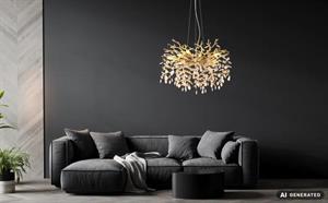 LAMP SOSPENS CANDELABRO MET