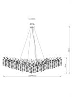 LAMP SOSPENS CANDELABRO MET
