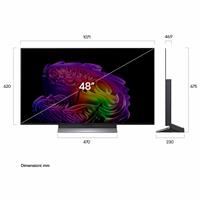 TV OLED 48 CON STAND