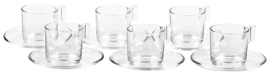 SET PZ6 CAFFE'VETRO GLICE+PI