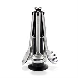 SET CUC.UTENSILI PZ.5 INOX