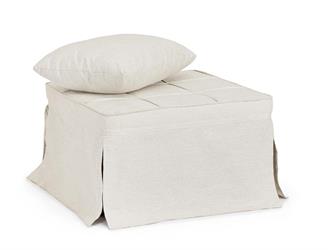 POUF LETTO 1P BARNEY GRIGIO