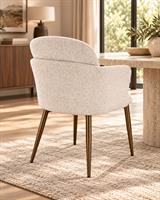 SEDIA C-BR ERCILLA BEIGE CHI